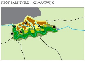 ontwerptekening van een plek in Barneveld