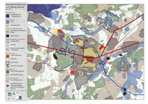 Kwetsbaarhedenkaart klimaatatelier Tilburg